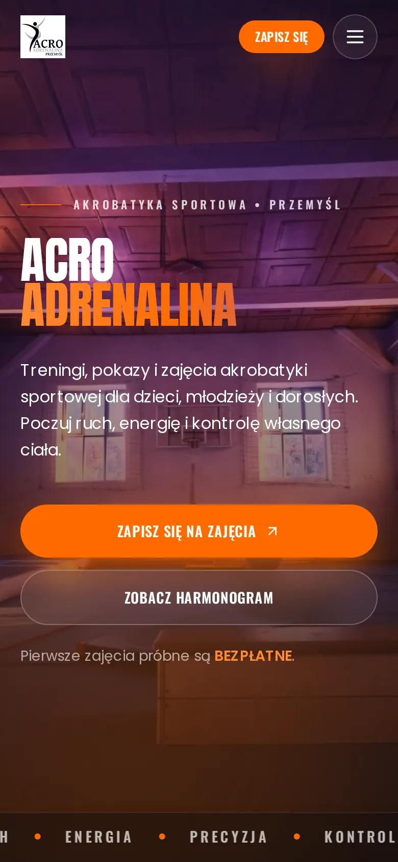 Strona główna AcroAdrenalina na telefonie